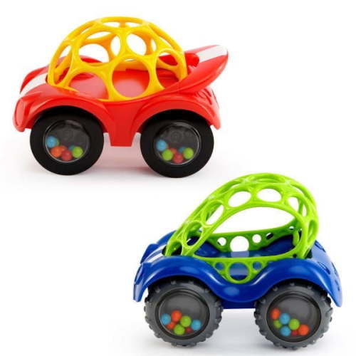 Bright Starts Oball Rattle & Roll Car Toy, 6 months to 3 years - Walmart.ca