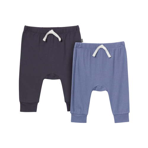 Modern Moments by Gerber Baby Neutral Super Soft Pants, 2-Pack, Sizes Newborn - 12 Months