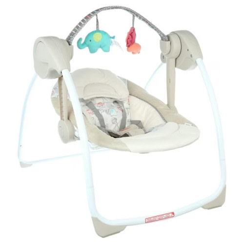Ingenuity Soothe 'n Delight 6-Speed Portable Baby Swing with Music