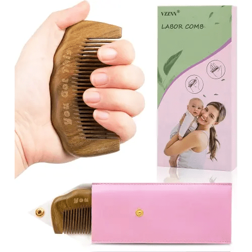 Labor Comb Birthing Combs for Labor Relief of Pregnancy Contractions and Pregnancy Pain,Gift for Pregnant Women(Designed By Moms For 3)