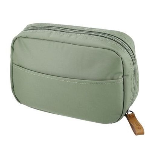 Unique Bargains Large Capacity Makeup Bag 6.89"x2.36" Green