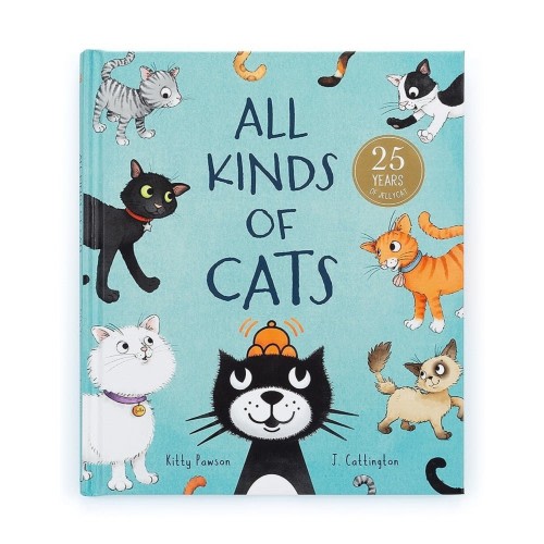 Jellycat All Kinds of Cats book - Spoiled Sweet Boutique - Spoiled Sweet Boutique