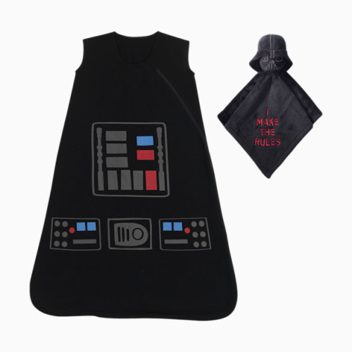 Lambs & Ivy Star Wars Darth Vader Wearable Blanket & Lovey Gift Set