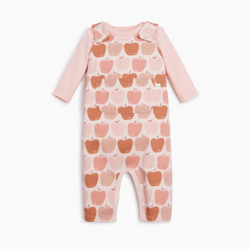 Tiny Kind Overall Set - Apples, 0-3 M
