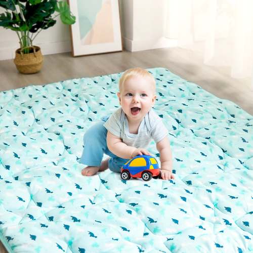 Baby Play Mat | Playpen Mat - Multi-Size Mat, Thicker Padded Tummy Time Activity Mat for Infant & Toddler