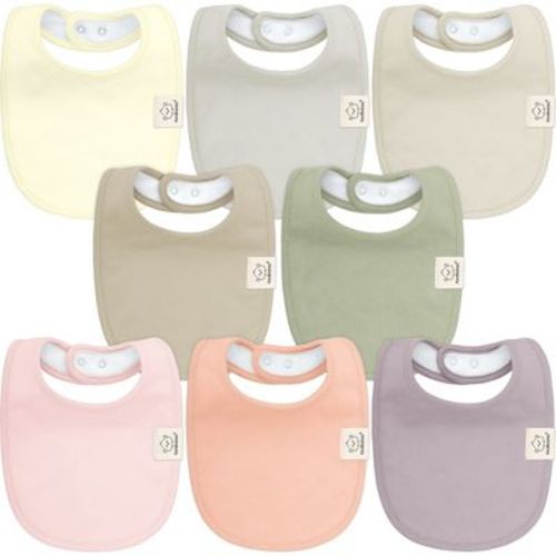 Keababies 8pk Organic Baby Bibs For Boy, Baby Drool Bib For Baby Boys And Girls, Newborn Teething Bibs (butterflies)