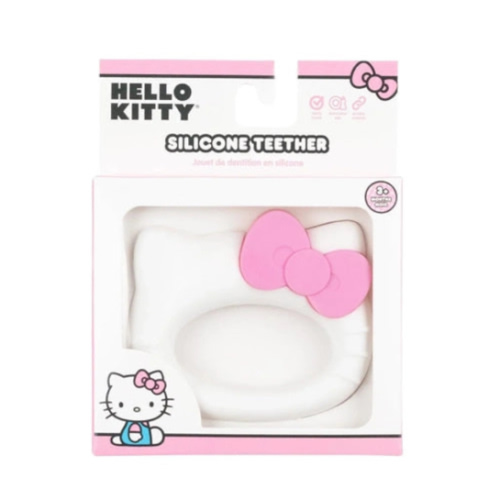 Bumkins Silicone Teether: Hello Kitty® – Just For Babies, Inc.