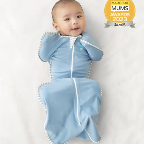 Swaddle Up™ 1.0 TOG Cotton Dusty Blue