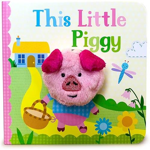 This Little Piggy (Finger Puppet Book) (Finger Puppet Board Book) Board book – September 26, 2018