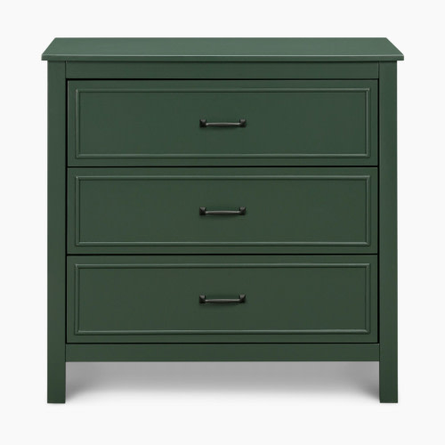 daVinci Charlie 3-Drawer Dresser - Forest Green