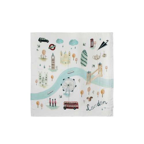 Muslin Swaddle - World Collection, London