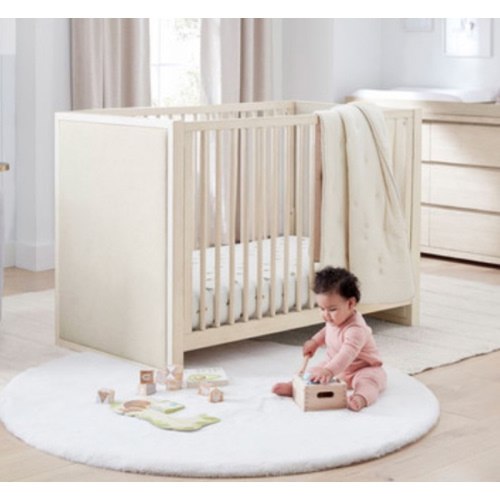 Machine Washable Faux Fur Nursery Round Rug - Pottery Barn Kids Australia