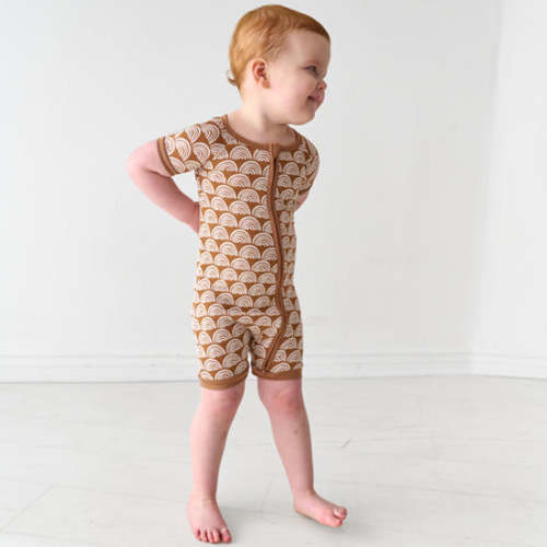 Rust Rainbows Shorty Zippy -0-3 MO.
