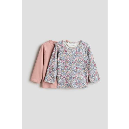 2-PACK COTTON JERSEY TOPS