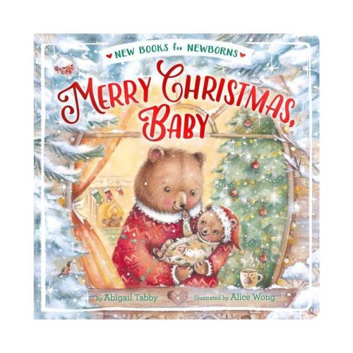 Merry Christmas, Baby - (new Books For Newborns) By Abigail Tabby (board Book)