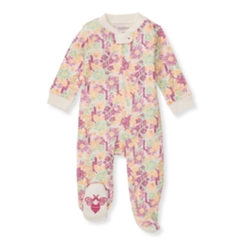 Wild Floral Organic Cotton Sleep & Play