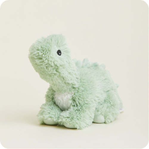 Microwavable Green Long Neck Dinosaur Warmies | Warmies USA