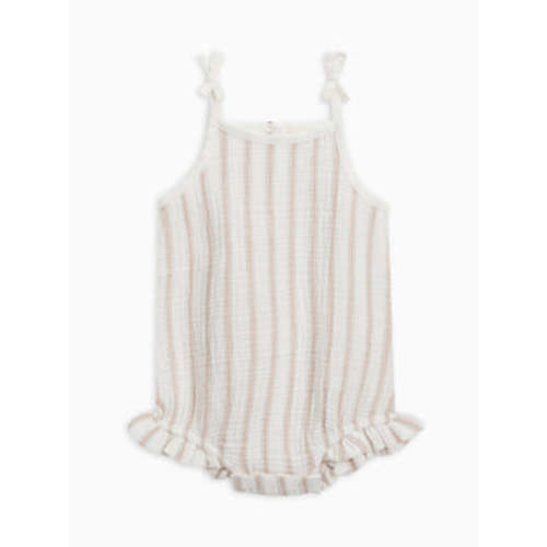 Ada Muslin Ruffle Tank Romper