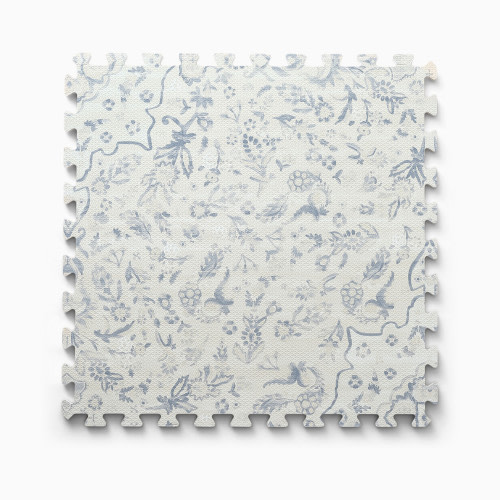 House of Noa Little Nomad Play Mat | Emile - Delft Blue, 6X8