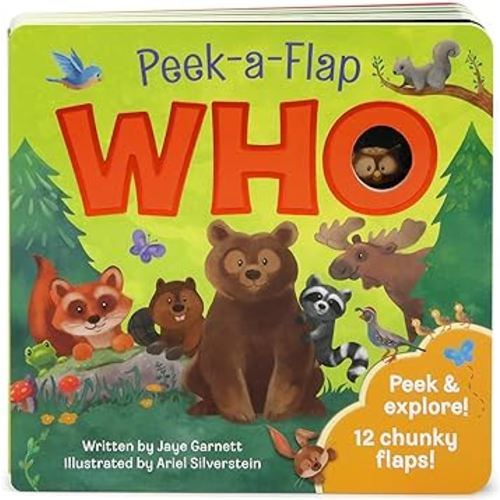 Who: Peek-a-Flap Board Book