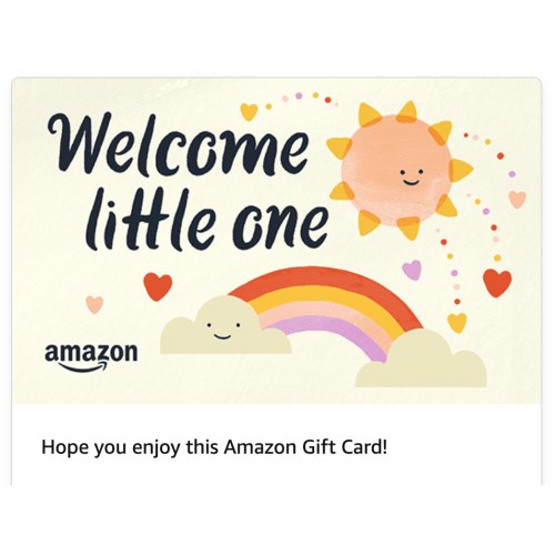 Amazon.com: Amazon eGift Card - Welcome Rainbow: Gift Cards
