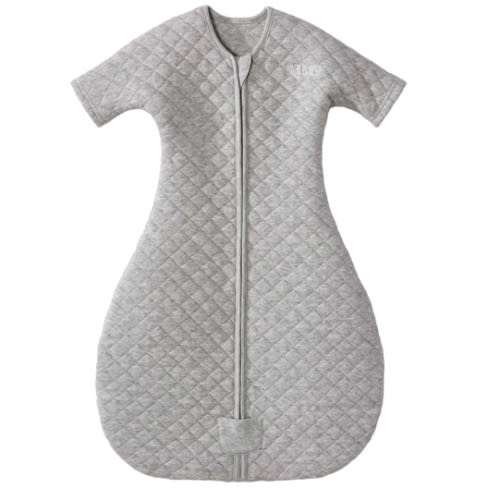 Easy Transition Heather Gray Cotton Sleepsack | HALO