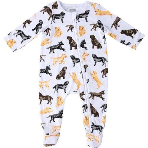 Mud Pie Dog Breed Unisex Baby Sleeper - 3-6 Months - Labrador Retriever