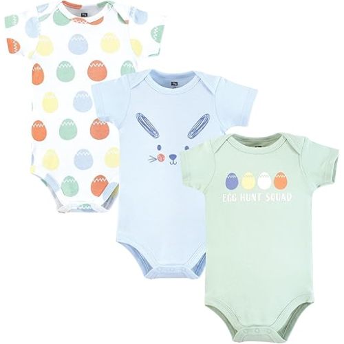Luvable Friends Hudson Baby Bodysuits 3pk