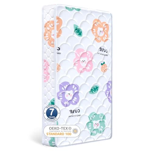 Tiankehan Crib and Toddler Mattress - 52" x 27.6" x 5" - Breathable - Firm - Dual Sided Standard Size Baby Mattress for Crib - Premium Foam Baby Crib Mattress - Toddler Mattress for Toddler Bed…