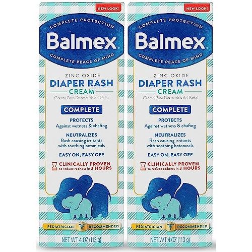 Balmex Diaper Rash Cream, 2 Count (Packaging May Vary)