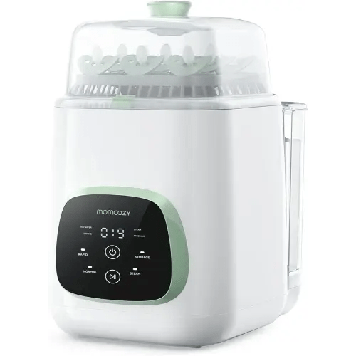Momcozy KleanPal Pro Baby Bottle Washer, Sterilizer & Dryer - All-in-One Cleaning Machine for Bottles, Pump Parts & Baby Essentials - Time-Saving & Effortless Care