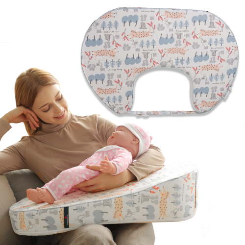 Babestellar Incline Nursing Pillow for Breastfeeding | Baby Bottle Feeding Pillow, Breastfeeding Pillow