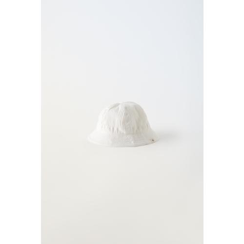 STAR LABEL HAT - White | ZARA United States