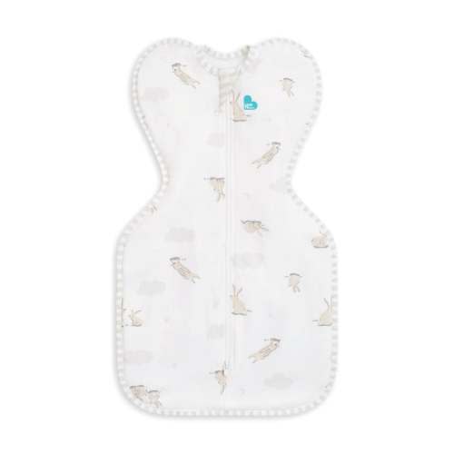 Swaddle Up™ 1.0 TOG Cotton White Cloud Bunnies