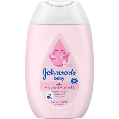Johnson's Baby Lotion with Coconut Oil, Aloe Vera & Vitamin B5, 3.4 fl oz