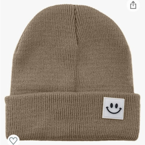 AJG Toddler Kids Beanie Caps,Soft Warm Baby Knitted Winter Hat for Boys Girls