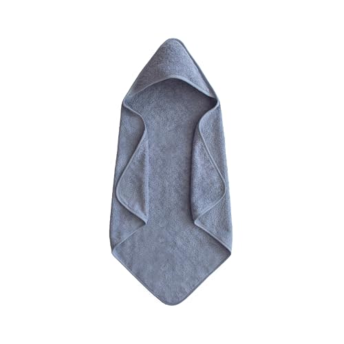 mushie Baby Hooded Towel | Organic Cotton (Tradewinds)