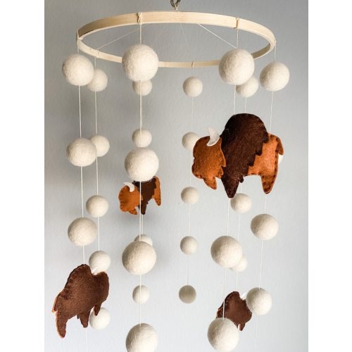 CUSTOM Buffalo Mobile up to 4 Colors please Read Item Description Prior to Ordering - Etsy