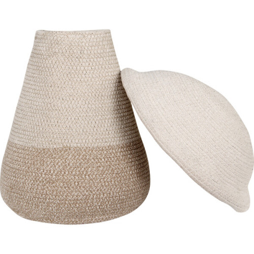 Mushroom Basket, Natural/Ivory - Lorena Canals | Maisonette