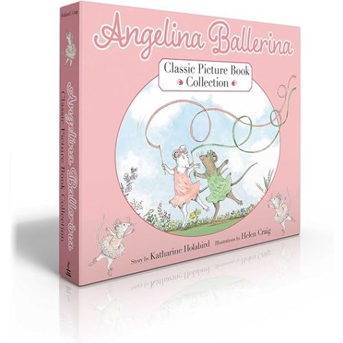 Angelina Ballerina Classic Picture Book Collection (Boxed Set): Angelina Ballerina; Angelina and Alice; Angelina and the Princess Hardcover – August 29, 2023