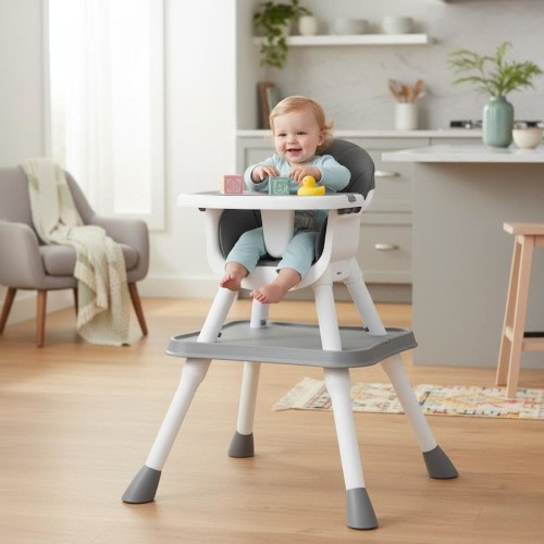 BoPeep 8-in-1 Baby High Chair with Removable Seat & Trays