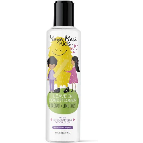 Kids Leave-in Conditioner With Coconut Oil, Shea Butter, and Marula Oil, Coconut and Lime Twist, 8 oz
