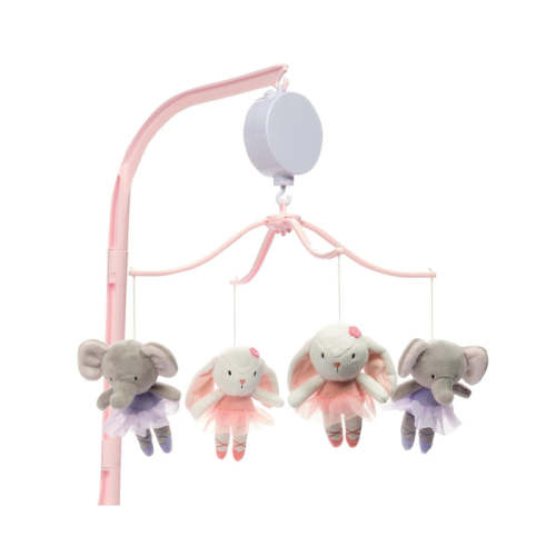 Bedtime Originals Tiny Dancer Ballet Animals Musical Baby Crib Mobile — buybuy BABY