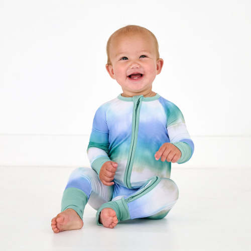 Blue Cosmic Mist Zippy | Little Sleepies