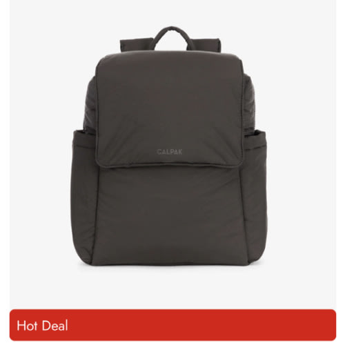 Convertible Mini Diaper Backpack - BLACK