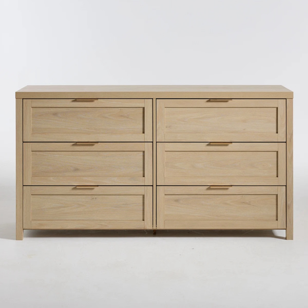 Ebern Designs Allenside 60'' W 6-Drawer Dresser | Wayfair