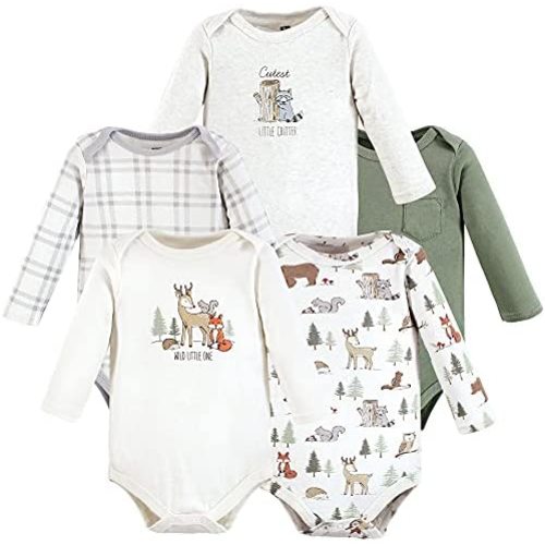 Hudson Baby Unisex Baby Cotton Bodysuits