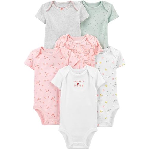 Simple Joys by Carter's baby-girls 6-pack Short-sleeve Bodysuit