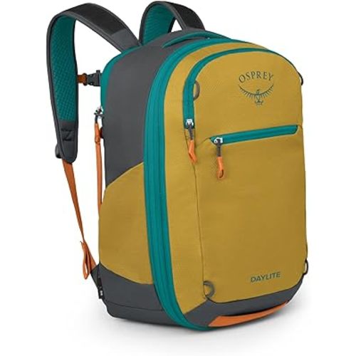 Osprey Daylite Expandable 26+6 Travel Pack, Tumbleweed Yellow/Tunnel Vision