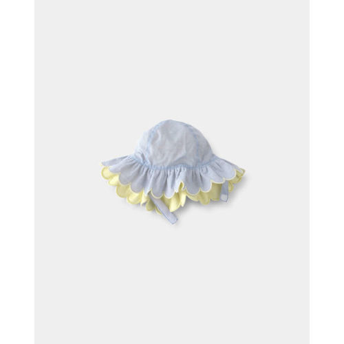Baby Girl Scalloped Sunhat - Blue - OshKosh B'gosh | Carter's